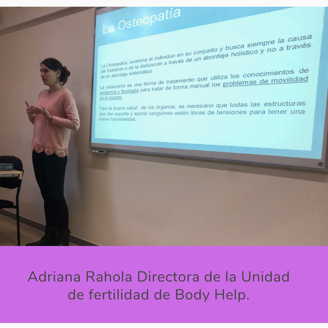 Adriana Rahola directora de Fertilidad Body Help