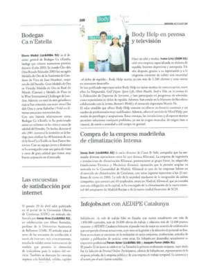 Revista ESADE – crecimiento de Body Help
