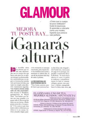 Glamour – mejora tu postura frente al ordenador