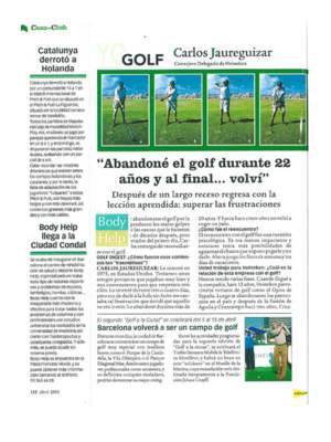 Golf Digest – inauguración de Body Help