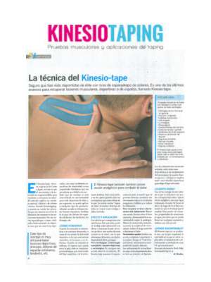 Salud y Vida – técnica del kinesio-tape